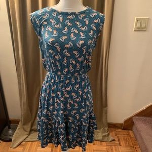 LOFT floral dress NWT
